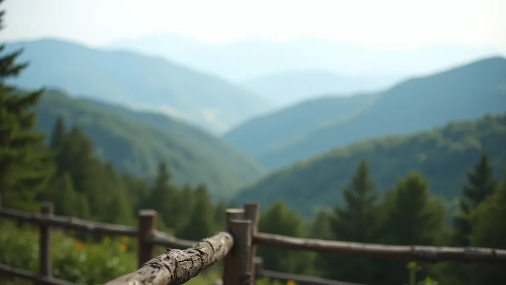 Skats no Zilo kalnu virsotnes uz plašu meža ainavu, tālas kalnu siluets, miglains horizons